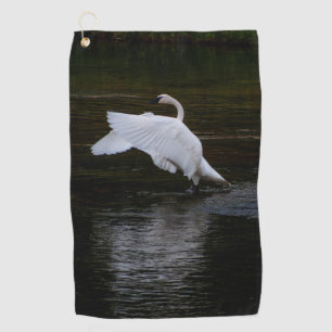 Trumpeter Swan Golfhandtuch