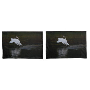 Trumpeter Swan Kissenbezug