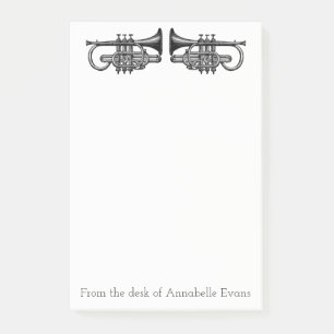 Trumpets personalisieren post-it klebezettel