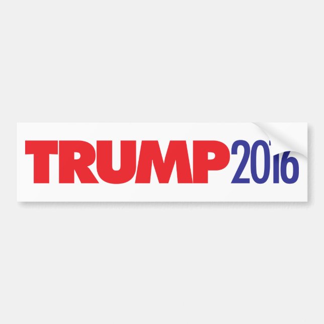 Trumpf 2016 autoaufkleber (Vorne)