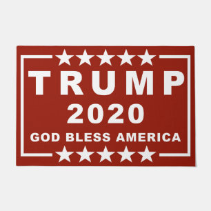TRUMPF 2020 - GOTT SEGNEN AMERIKA 24" x 6" Fußmatte