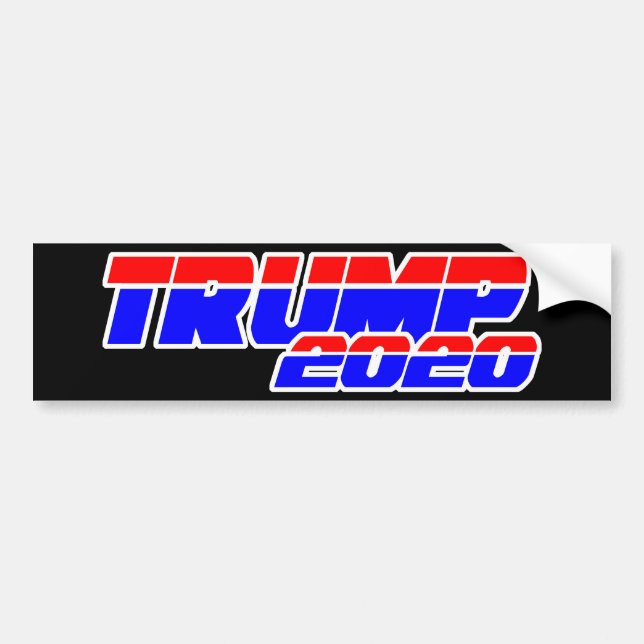 TRUMPF 2020 - LASSEN SIE US AMERIKA SOGAR GRÖSSER AUTOAUFKLEBER (Vorne)