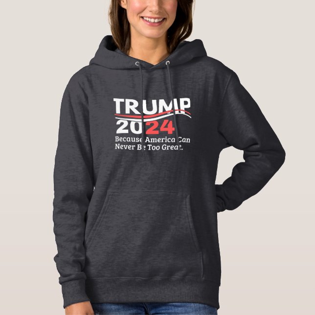 Trumpf 2024 hoodie (Vorderseite)