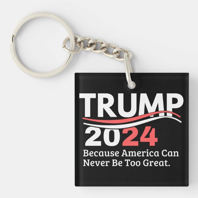 Trumpf 2024 schlüsselanhänger (Vorderseite)