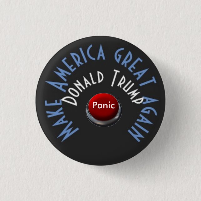 Trumpf-Alarmknopf Button (Vorderseite)