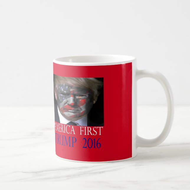 TRUMPF AMERIKA ERSTE 2016 Kaffee-Tasse Kaffeetasse (Rechts)