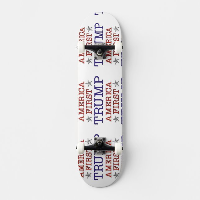 Trumpf Amerika erstes Skateboard (Vorderseite)