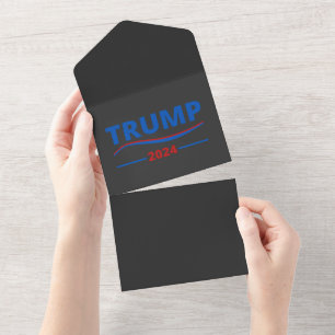 Trumpf Amerika zurück All In One Einladung