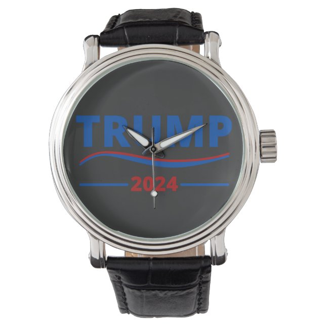 Trumpf Amerika zurück Armbanduhr (Vorderseite)