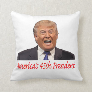 Trumpf, Amerikas 45. Präsident Kissen