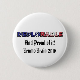 Trumpf bedauernswert und stolz auf ihn button