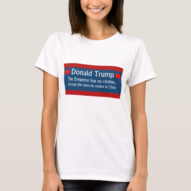 Trumpf: Der Kaiser hat keine Kleidung 2016 T-Shirt (Vorderseite)