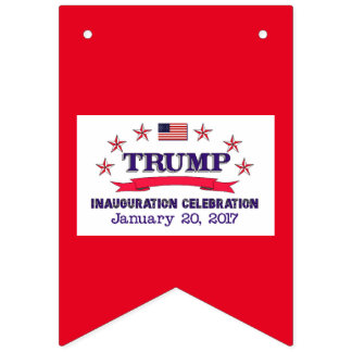 Trumpf-Einweihung Wimpelkette