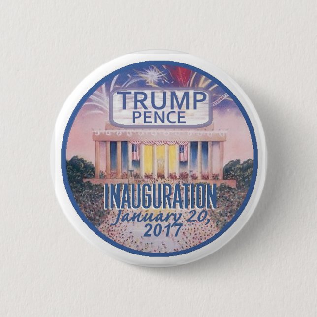 TRUMPF Einweihungs-Knopf Button (Vorderseite)