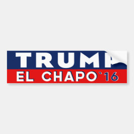 Trumpf-EL Chapo für Präsidenten Autoaufkleber