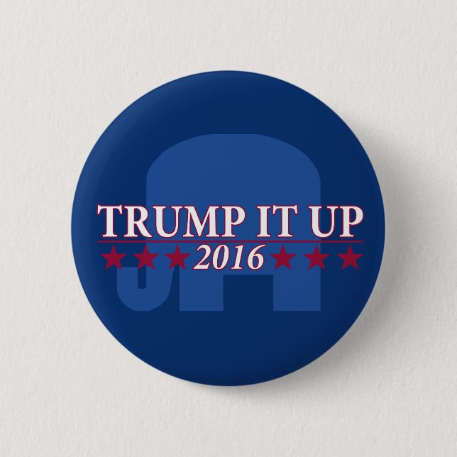 Trumpf es herauf Knopf Button (Vorderseite)