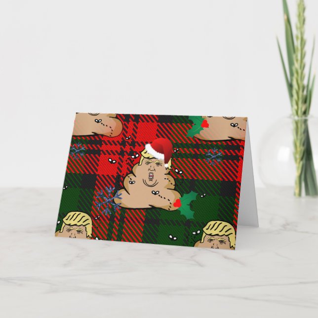 Trumpf Feiertagskarte (Vorderseite)