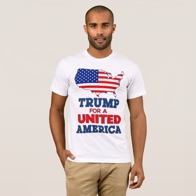 Trumpf für einen vereinigten Amerika-T - Shirt (Vorne ganz)
