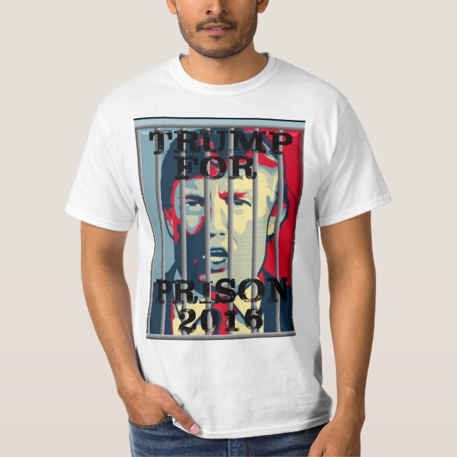 TRUMPF FÜR GEFÄNGNIS 2016 T-Shirt (Vorderseite)