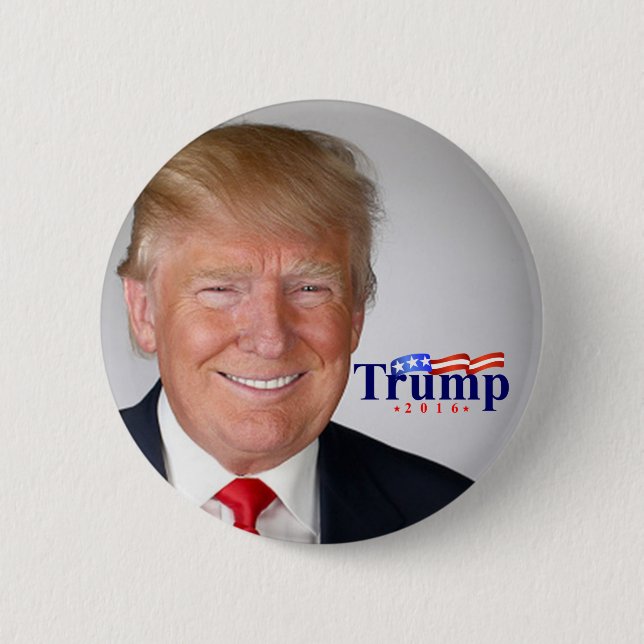 Trumpf für Präsidenten im Jahre 2016 Button (Vorderseite)