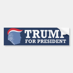 Trumpf für Präsidenten - ReTrumplican - .png Autoaufkleber