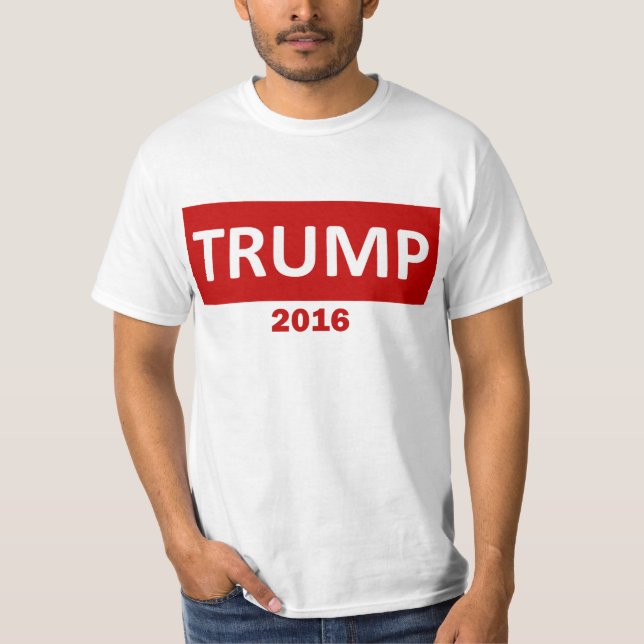 Trumpf für Präsidenten Shirt 2016 (Vorderseite)