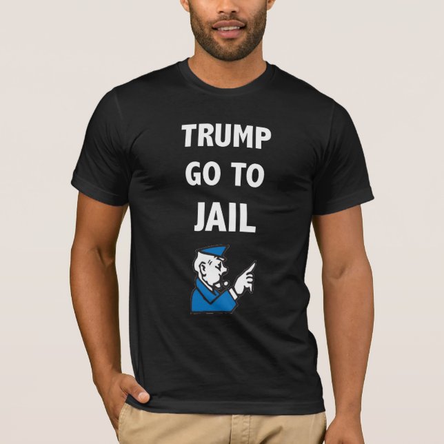 Trumpf gehen, T - Shirt gefangenzusetzen (Vorderseite)