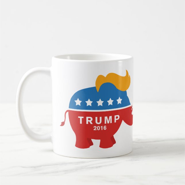 Trumpf GOP-Elefant II Kaffeetasse (Links)