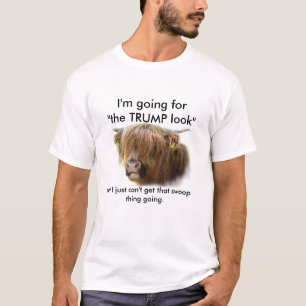 Trumpf-Haar-T-Shirt T-Shirt