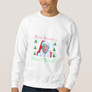 Trumpf-hässliche Weihnachtsstrickjacke 2016 Sweatshirt