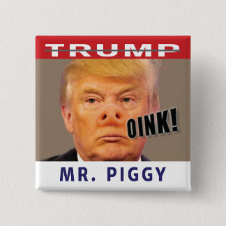 Trumpf-Herr Piggy Button