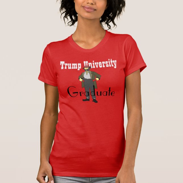 Trumpf-Hochschulabsolvent T-Shirt (Vorderseite)