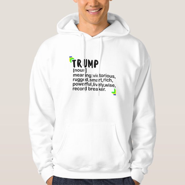 Trumpf Hoodie (Vorderseite)