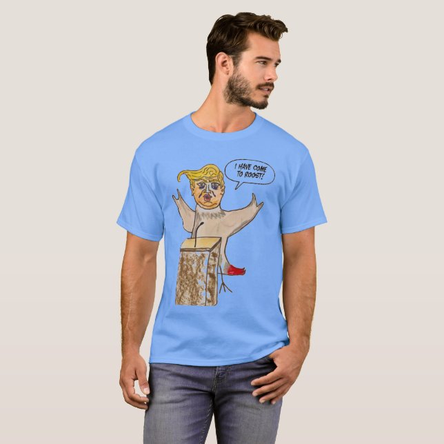 Trumpf-Huhn T-Shirt (Vorne ganz)