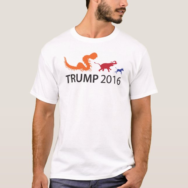 Trumpf-Hundertfüßer-T-Shirt 2016 - flink! T-Shirt (Vorderseite)