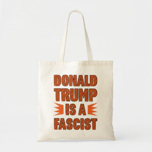 Trumpf ist ein Faschist Tragetasche