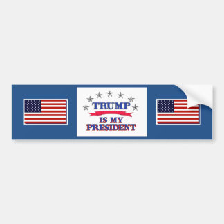 Trumpf ist mein Präsident Autoaufkleber