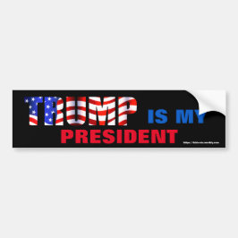 TRUMPF ist mein Präsident Autoaufkleber