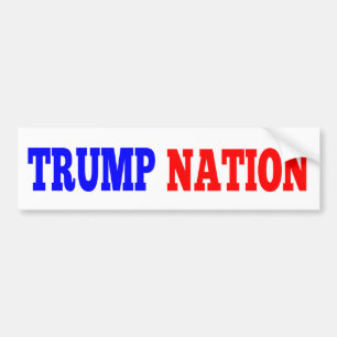 TRUMPF-NATION Autoaufkleber
