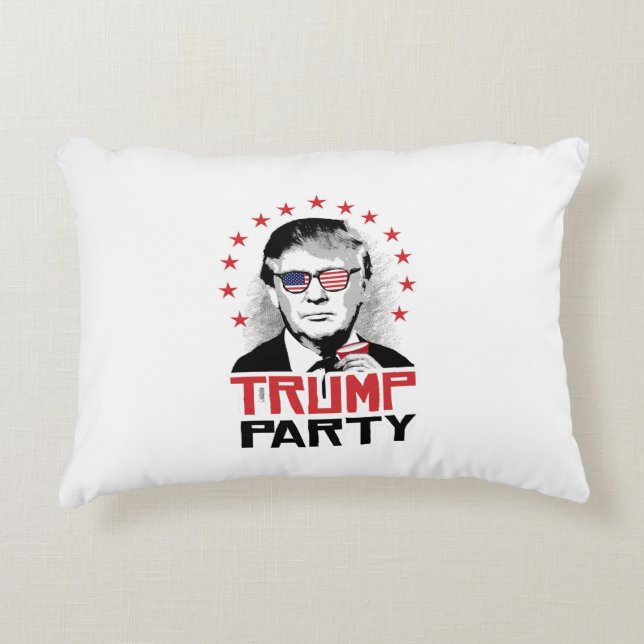 Trumpf-Party 2016 Zierkissen (Vorderseite)