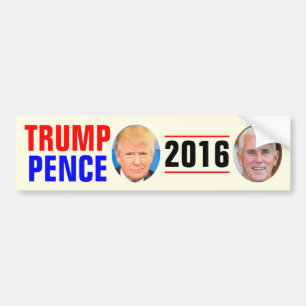 Trumpf-Pennys 2016 Autoaufkleber