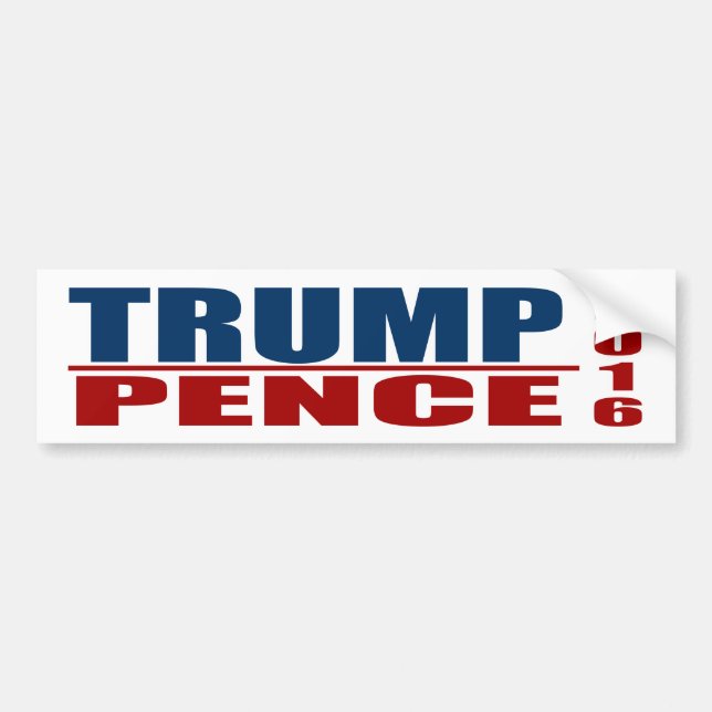 Trumpf-Pennys-Autoaufkleber 2016 Autoaufkleber (Vorne)