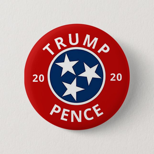 Trumpf-Pennys Tennessee 2020 Button (Vorderseite)