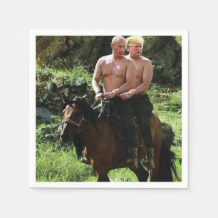 TRUMPF PUTIN SERVIETTE