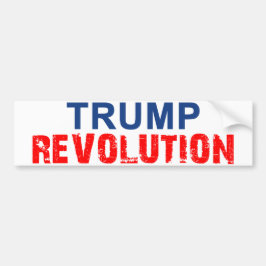 Trumpf-Revolution Autoaufkleber