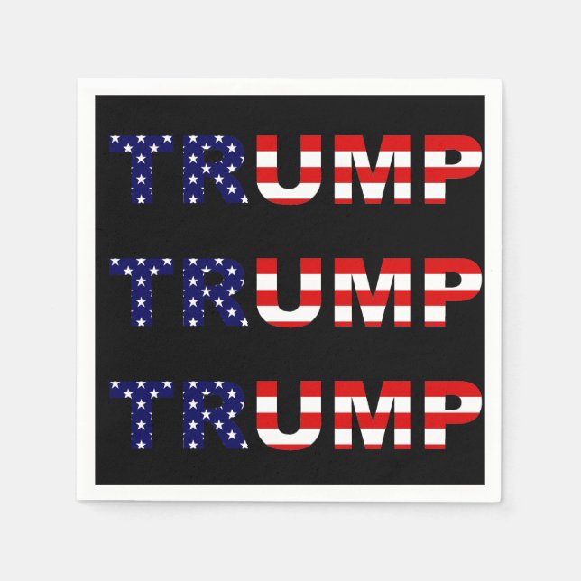 Trumpf Serviette (Vorderseite)