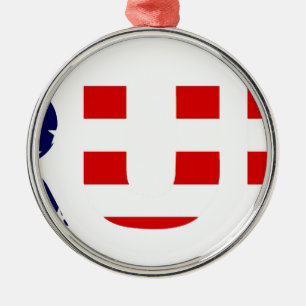 Trumpf Silbernes Ornament