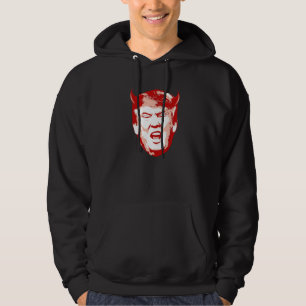 Trumpf-Teufel-Kopf - Anti-Trumpf - Hoodie