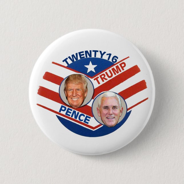 Trumpf u. Pennys Button (Vorderseite)
