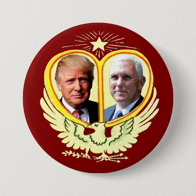 Trumpf u. Pennys Button (Vorderseite)